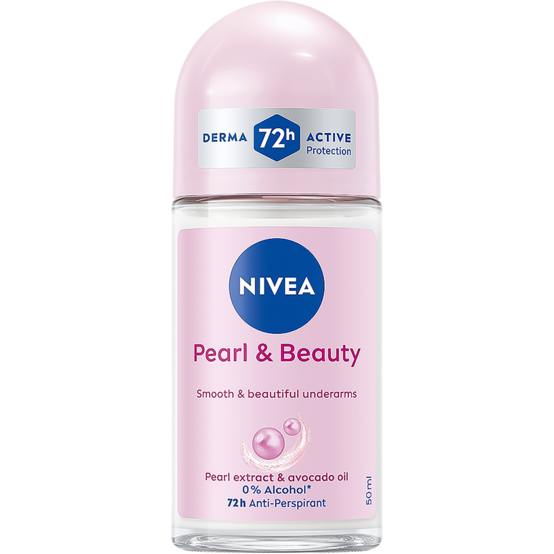 Deo roll-on Nivea 50 ml Pearl & Beauty antiperspirantti