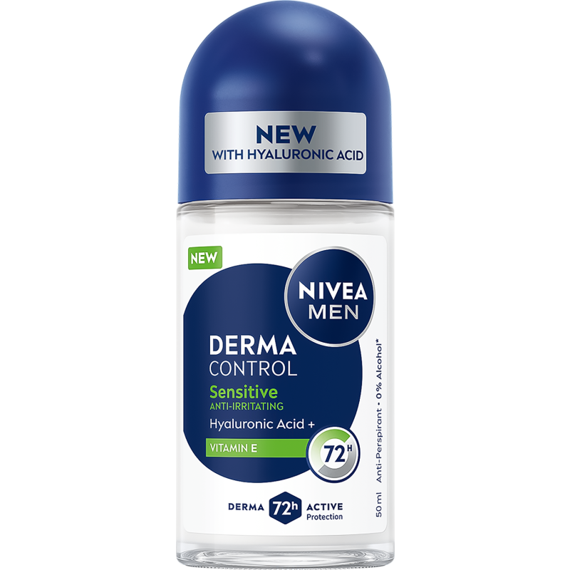 Deo Roll-On Nivea Men 50 ml Derma Control Sensitive