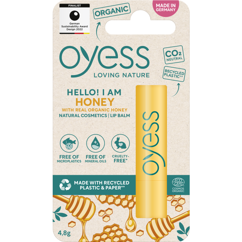 Huulivoide OYESS 4,8 g Honey