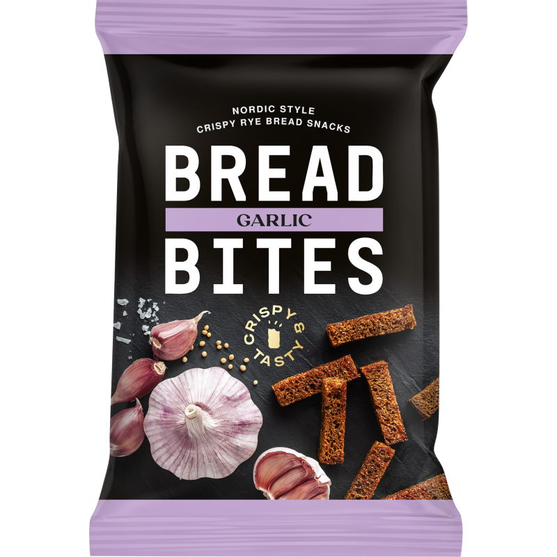 Leipätikut Bread Bites 80 g valkosipuli