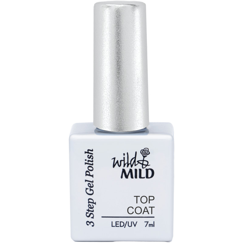 Päällyslakka Wild&Mild 7 ml UV Gel Polish Top Coat G992