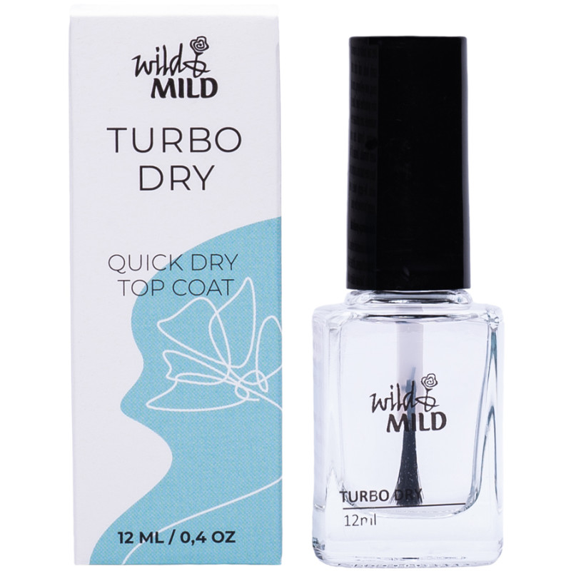 Päällyslakka Wild&Mild 12 ml N003 Turbo Dry