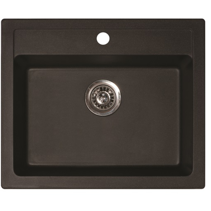 Keittiöallas Aqualine 600 x 500 mm X-Granit grafiitinmusta