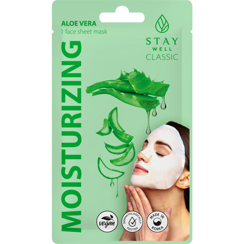 Kangasnaamio Stay Well 20 g Classic Aloe Moisturizing