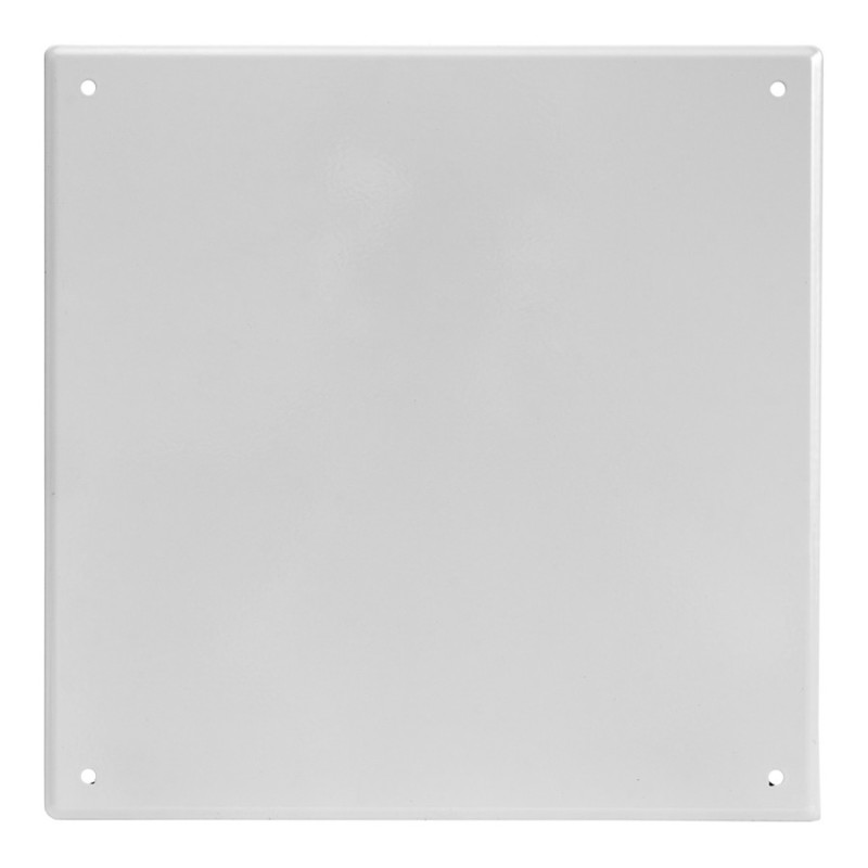 Peitelevely Europlast 260 x 260 mm metalli valkoinen