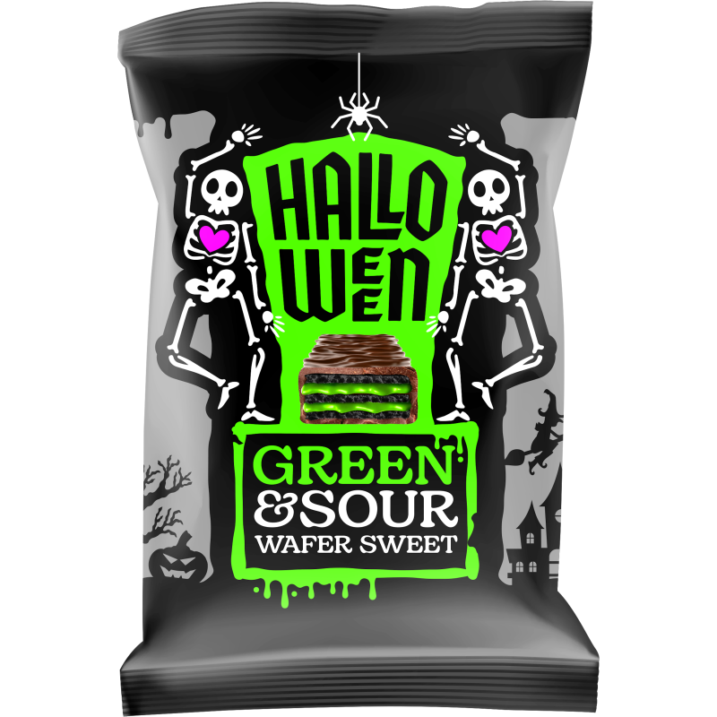 Vohveli Pergales 150 g Halloween Green & Sour