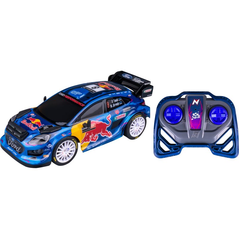 RC-auto Nikko 25 cm Night Mode M-Sport Ford Puma Tanak 1:18
