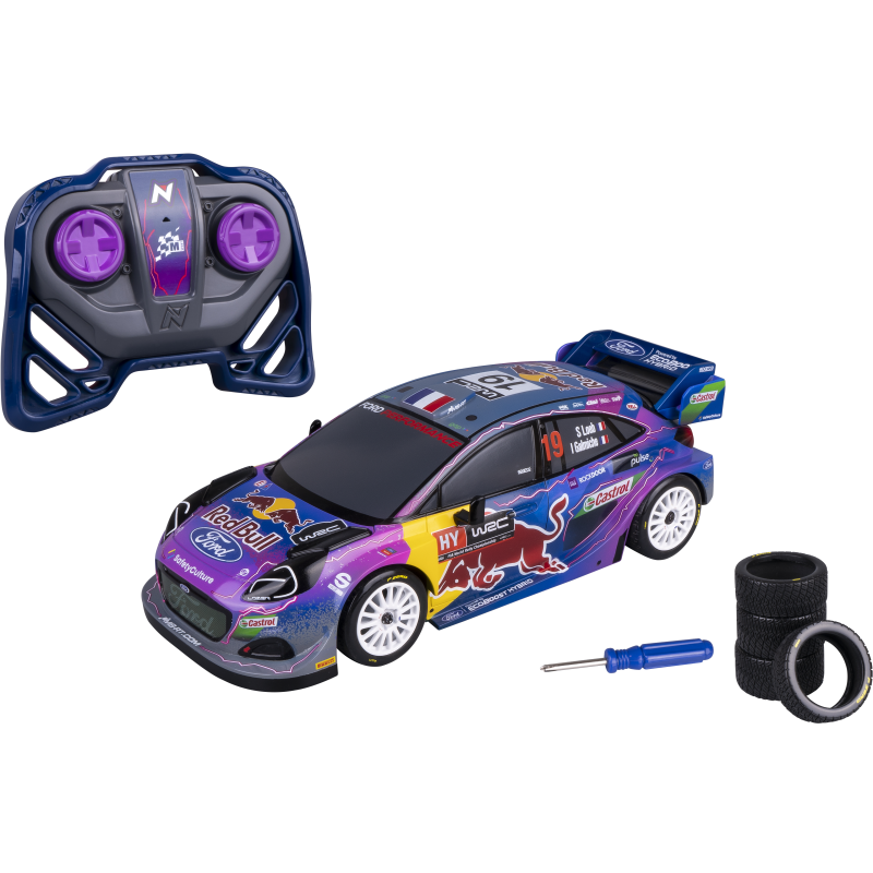 RC-Ford Nikko M-Sport Puma 28 cm lisärenkailla