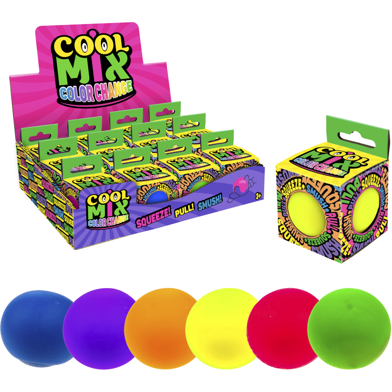 Pallo Cool Mix 7 cm väriävaihtava