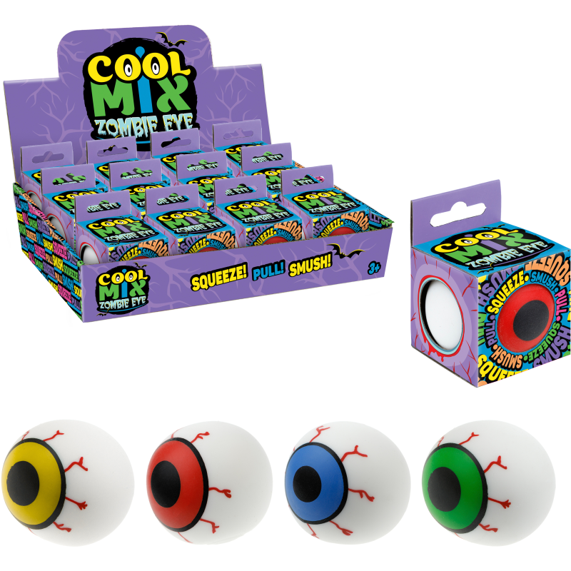 Pallo Cool Mix 6 cm Zombie silmä