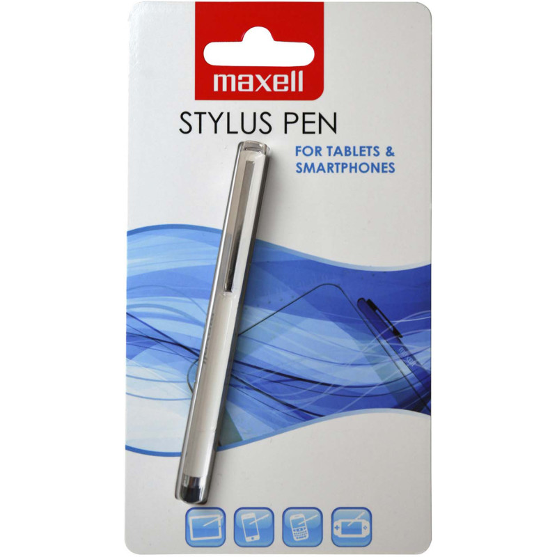 Kosketusnäyttökynä Maxell Stylus Pen, valkoinen