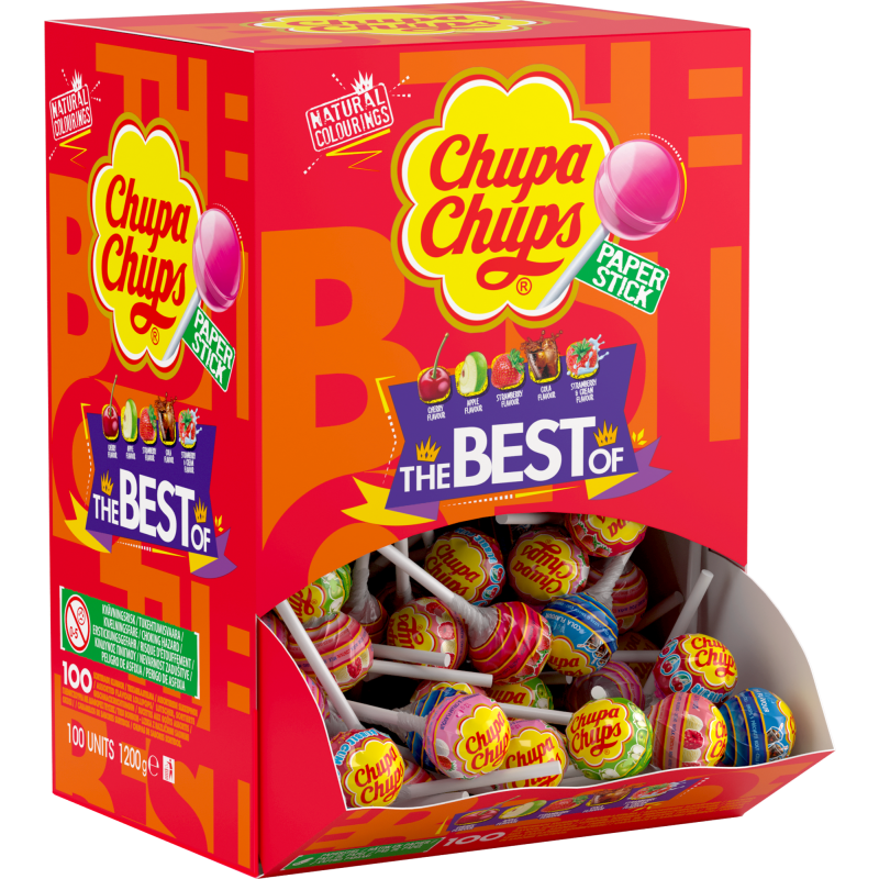 Tikkari Chupa Chups 12 g The Best Of