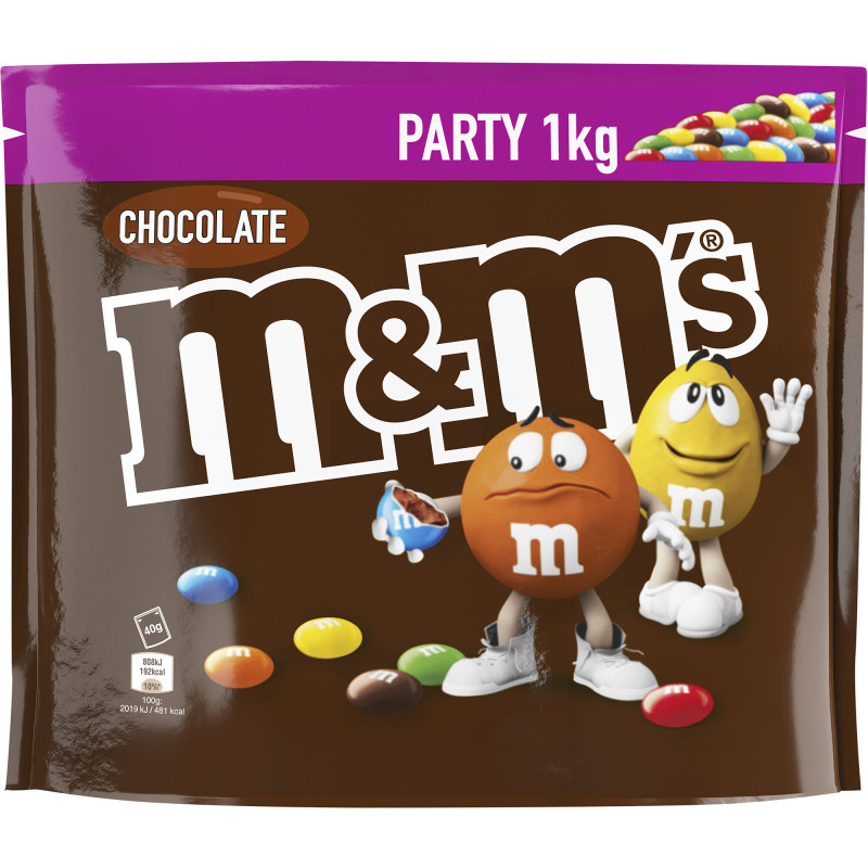 M&M's Chocolate 1 kg - TONI Shop - Danmarks billigste onlinehandel fo