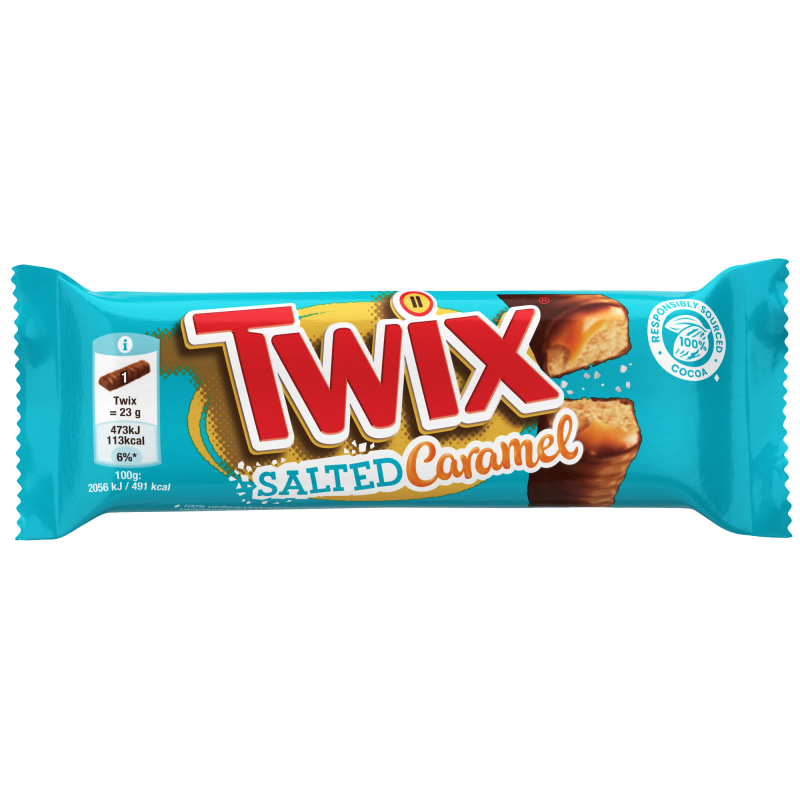 Suklaapatukka Twix 46 g Salted Caramel