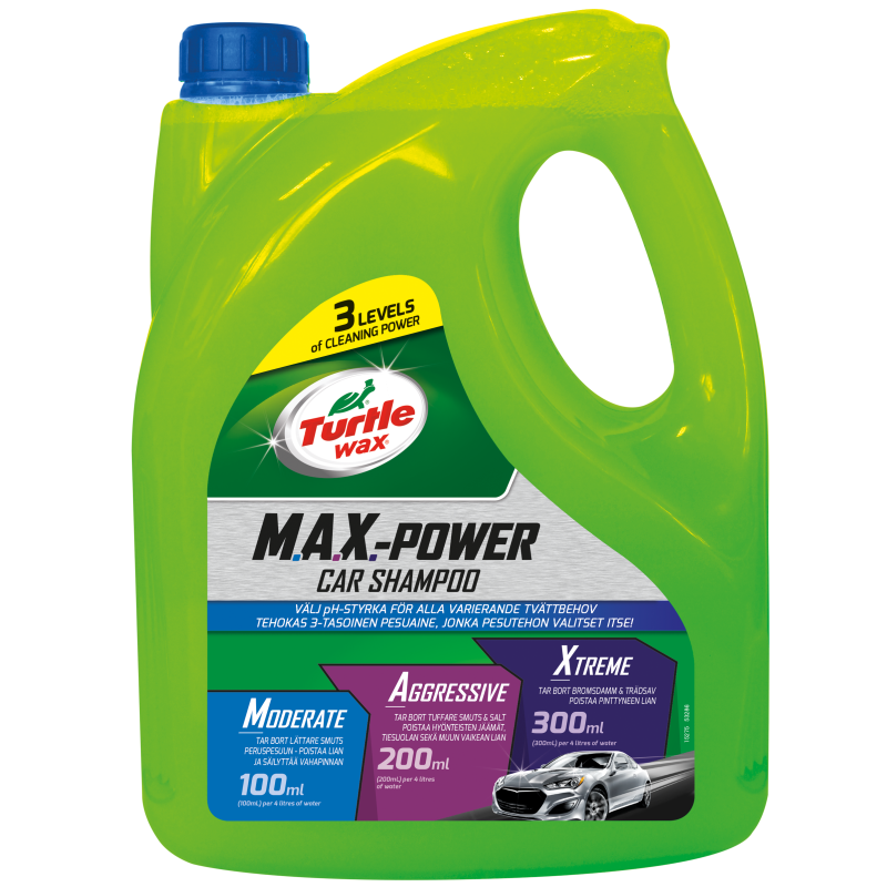 M.A.X. Turtle Power Wax Autoshampoo