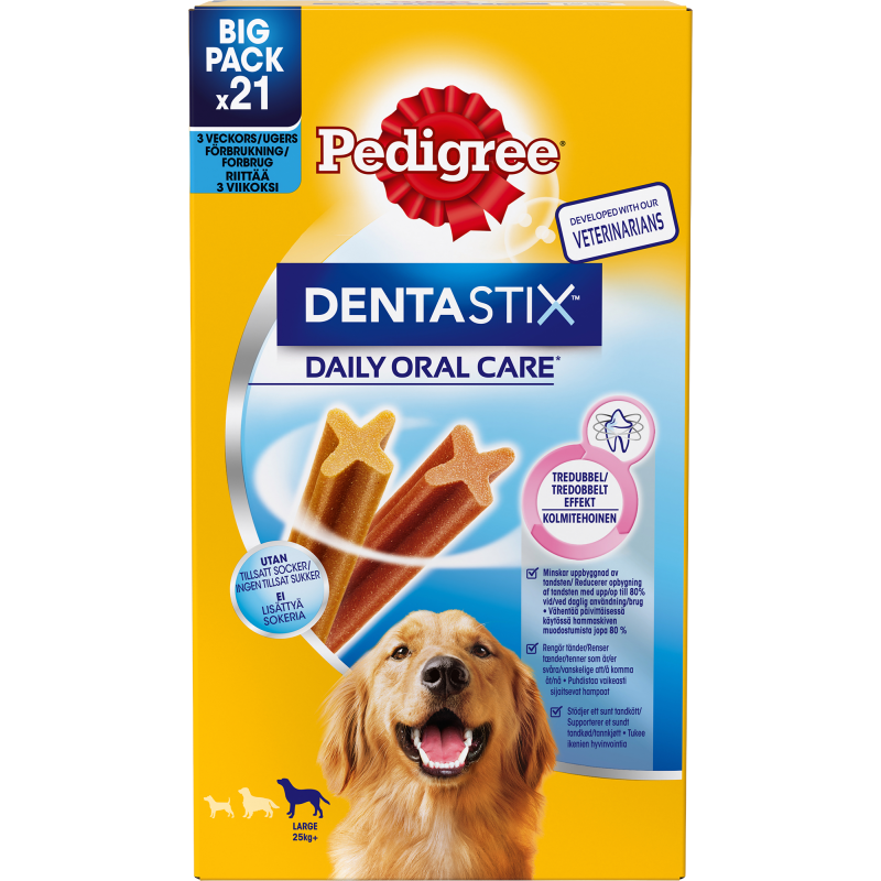 Dentastix Pedigree 3 x 270 g Large