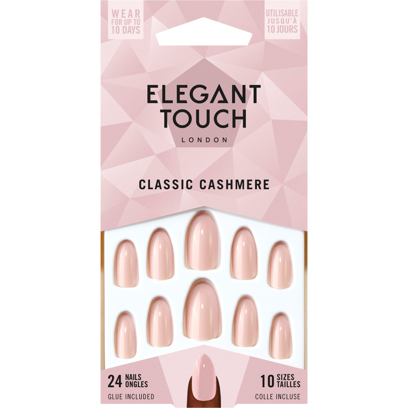 Irtokynnet Elegant Touch Colour Nails Classic Cashmere