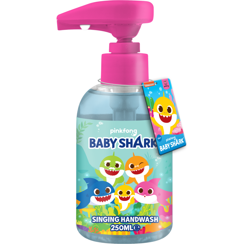 Käsisaippua Baby Shark 250 ml laulava