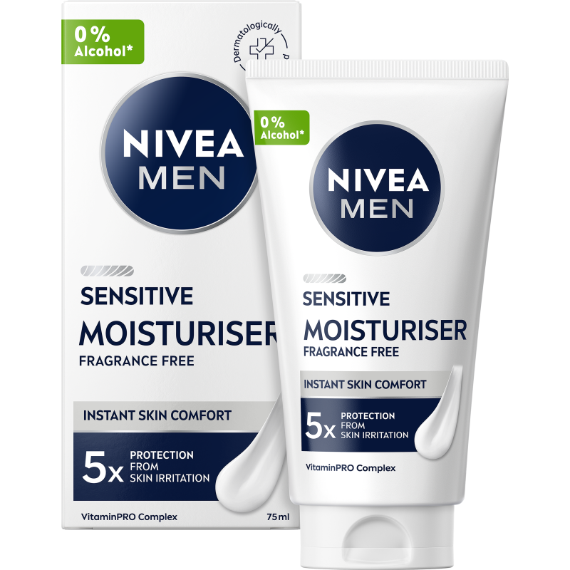 Kasvovoide Nivea Men 75 ml Sensitive Moisturiser