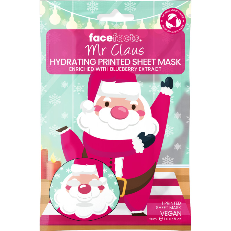 Kangasnaamio Face Facts 20 ml Mr. Claus