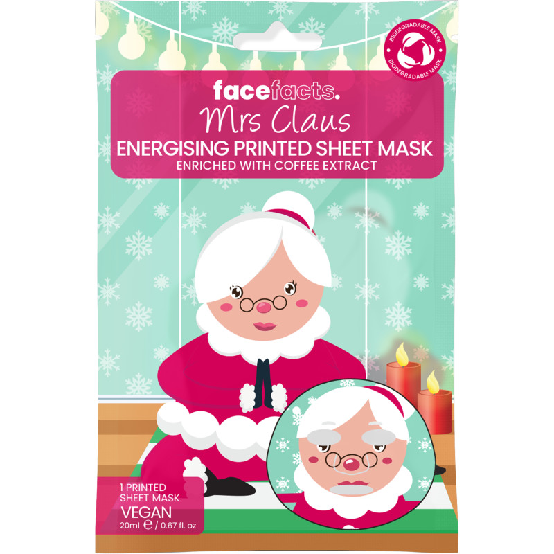 Kangasnaamio Face Facts 20 ml joulumuori
