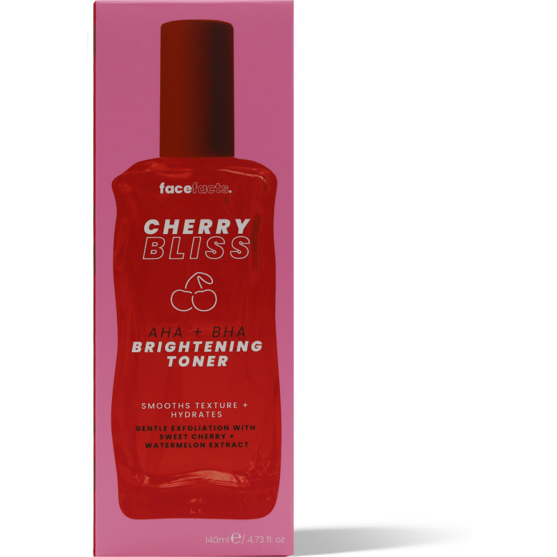 Kasvovesi Face Facts 140 ml AHA & BHA Cherry Bliss