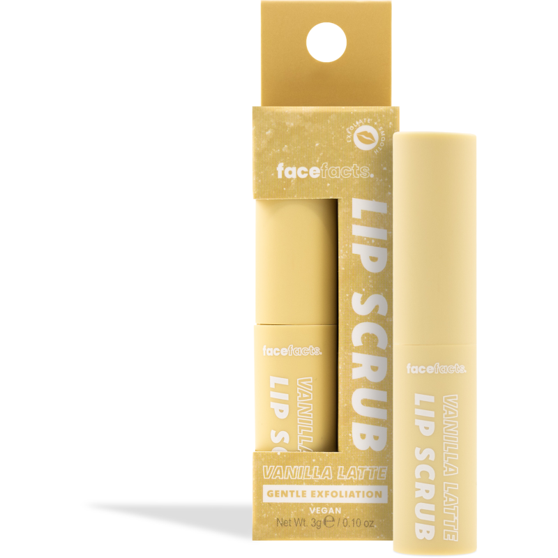 Huulikuorinta Face Facts 3 g vanilja latte