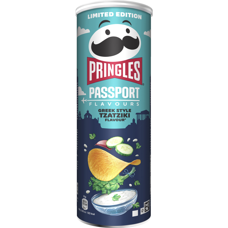 Pringles 165 g Greek Style Tzatziki