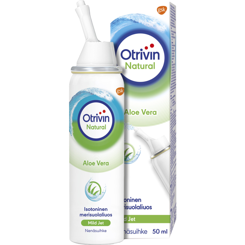 Nenäsuihke Otrivin 50 ml Natural Aloe Vera