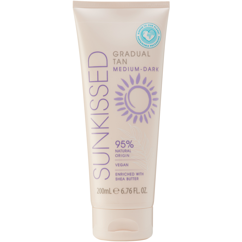 Itseruskettava voide Sunkissed 200 ml Medium Dark