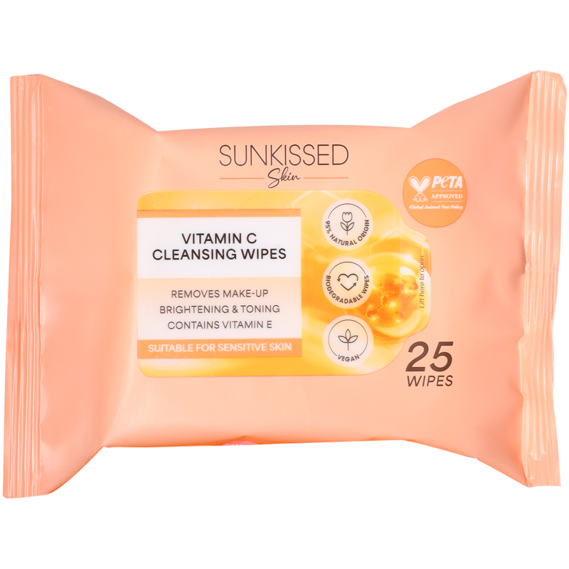 Puhdistusliinat Sunkissed C-vitamiini