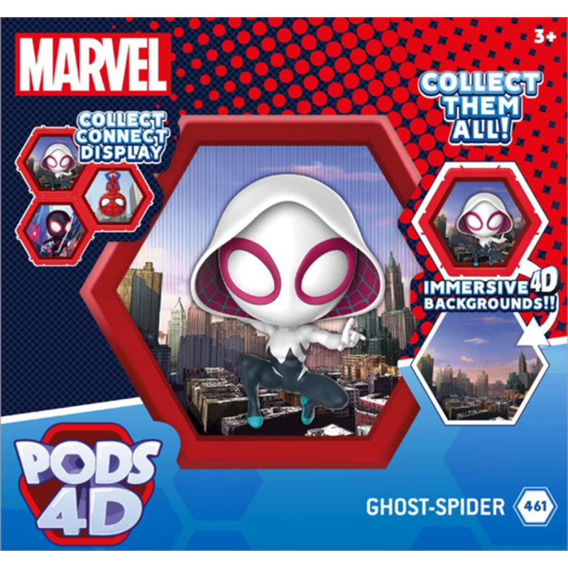 Keräilyfiguuri Pod 4D Marvel Spider Gwen