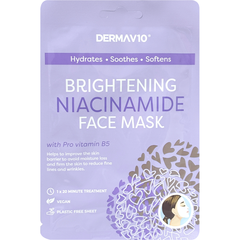 Kangasnaamio DermaV10 Brightening Niacinamide