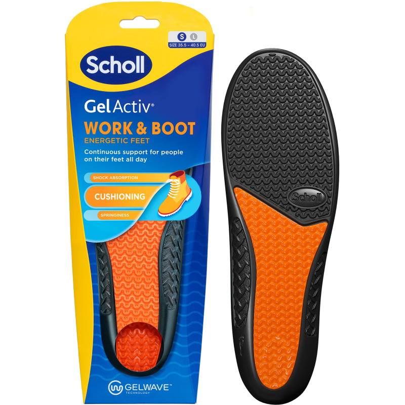 Pohjallinen Scholl Gel-Activ Work & Boot Small
