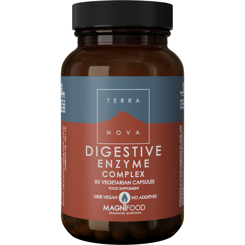 Ruuansulatusentsyymi Terranova 50 kpl Digestive Enzyme Complex