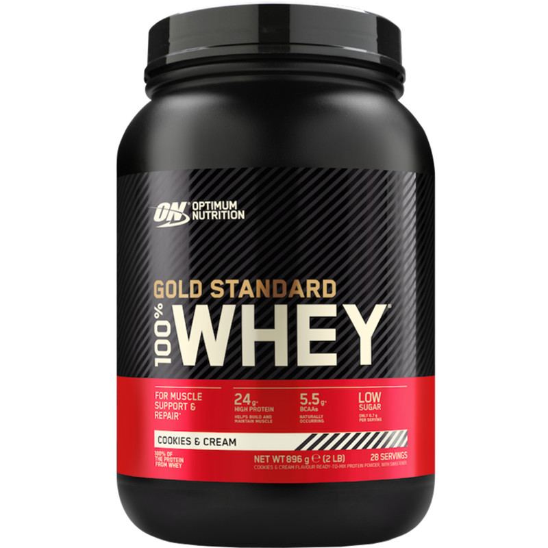 Proteiinijauhe Optimum Nutrition 896 g Gold Standard 100% Cookies & Cream