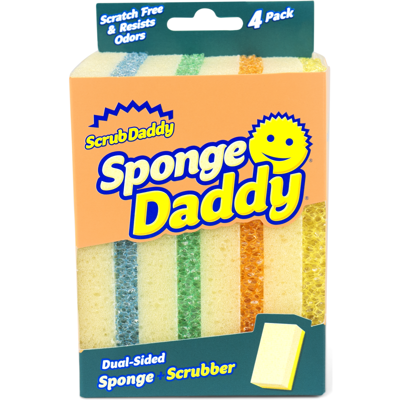 Hankaussieni Scrub Daddy 4 kpl