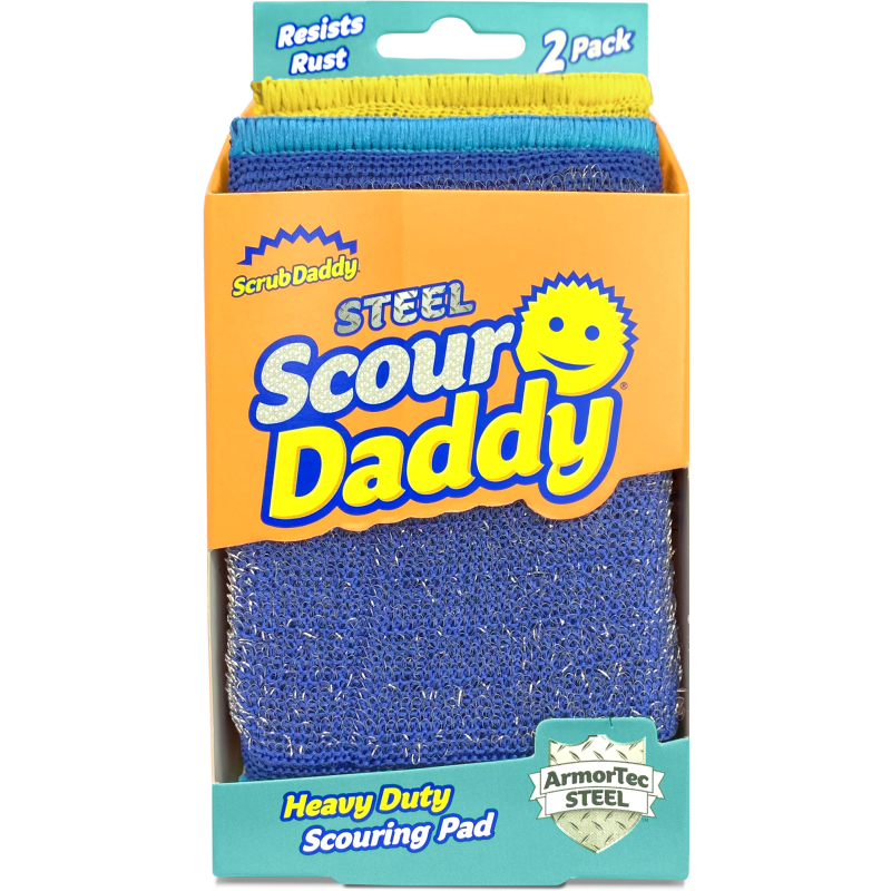 Hankaussieni Scrub Daddy 2 kpl teräs