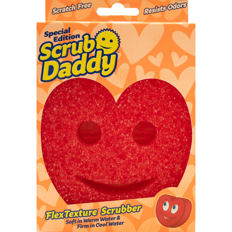 Puhdistussieni Scrub Daddy, sydän