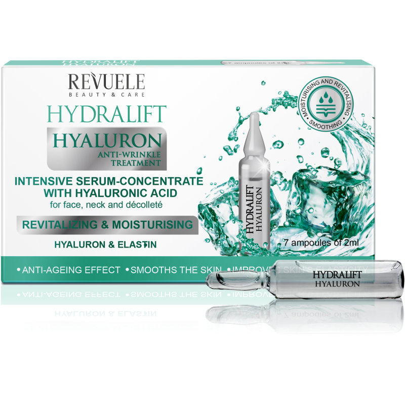 Kasvoampulli Revuele 7 x 2 ml Hyaluron