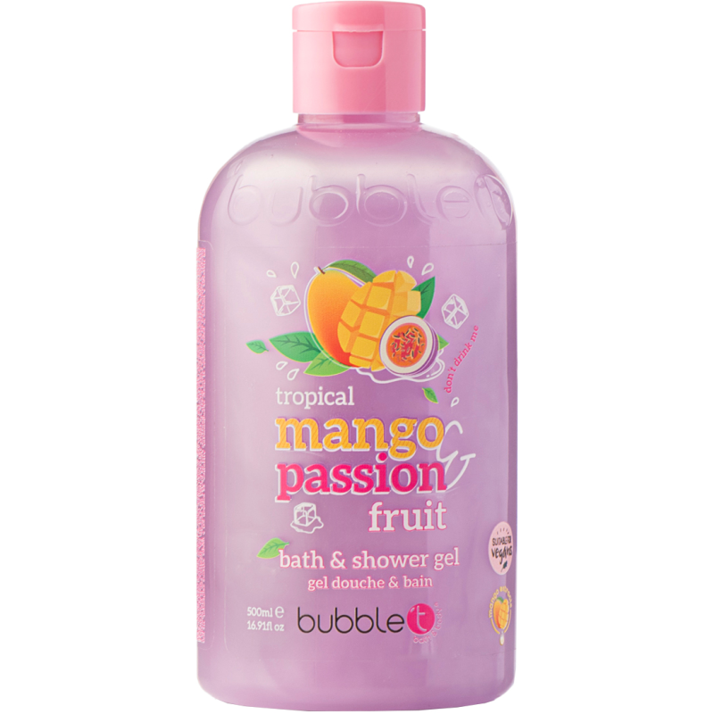 Suihkugeeli Bubble T 500 ml mango & passionhedelmä