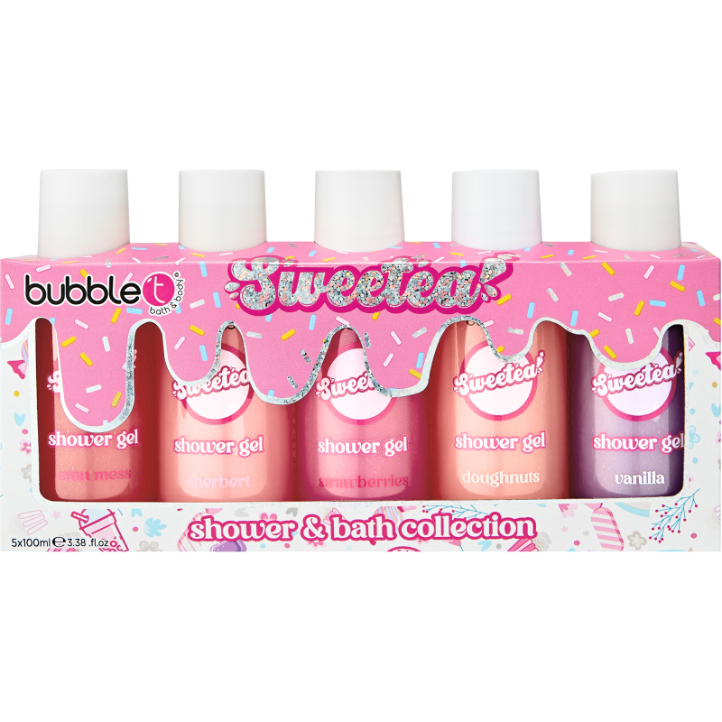 Lahjapakkaus Bubble T 5 x 100 ml kylpyvaahto