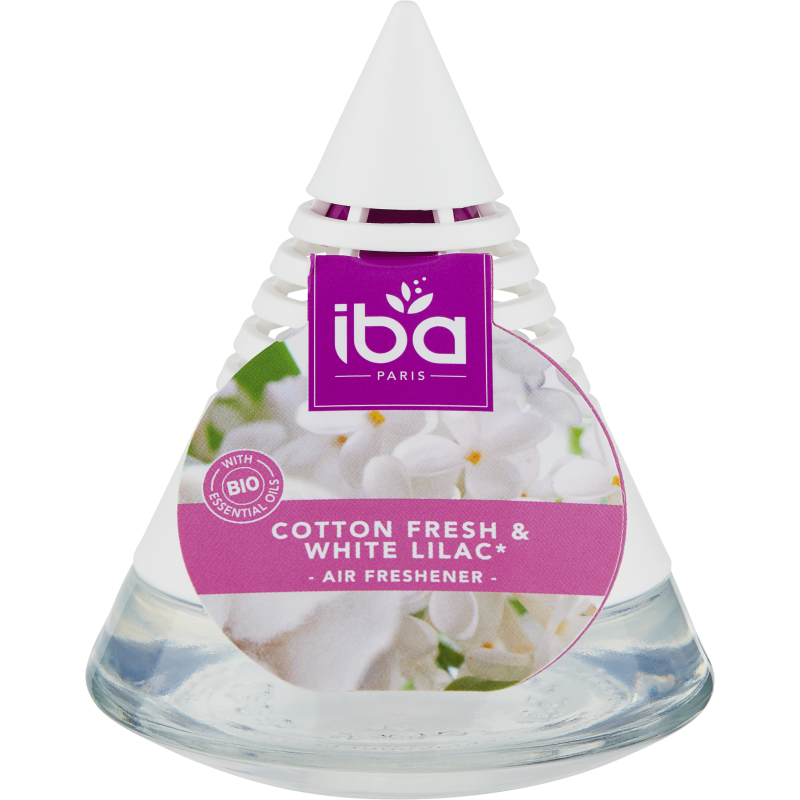 Ilmanraikastin IBA 75 ml Cotton Fresh & White Lilac