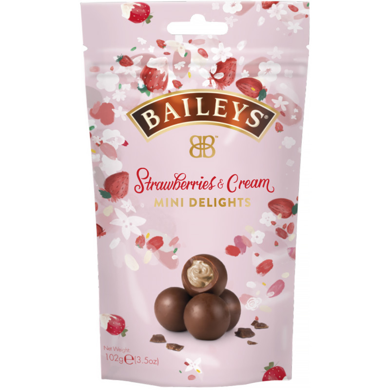 Suklaakonvehtipussi Baileys 102 g Strawberries Cream