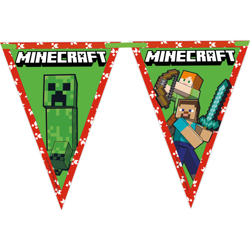 Viirinauha Decorata Party Minecraft