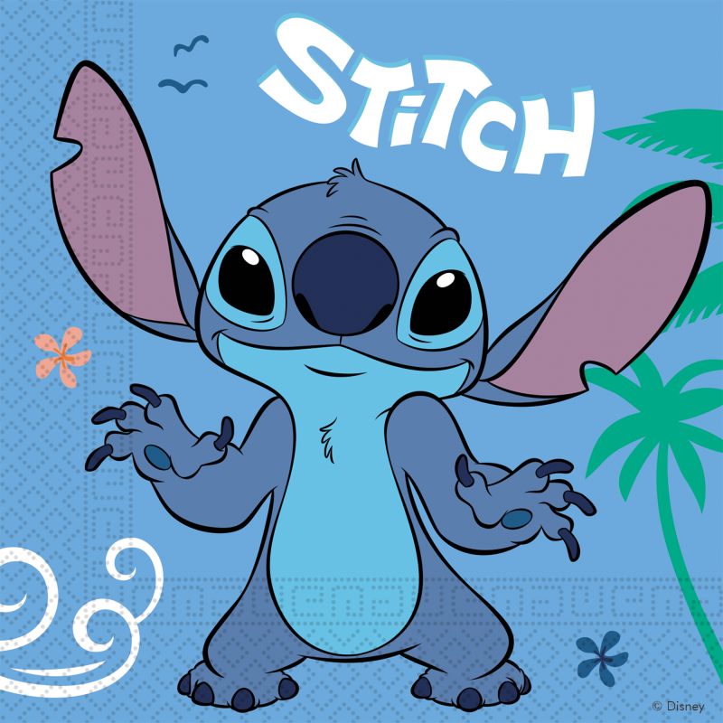 Lautasliina Decorata Party 16 kpl 33 x 33 cm Stitch