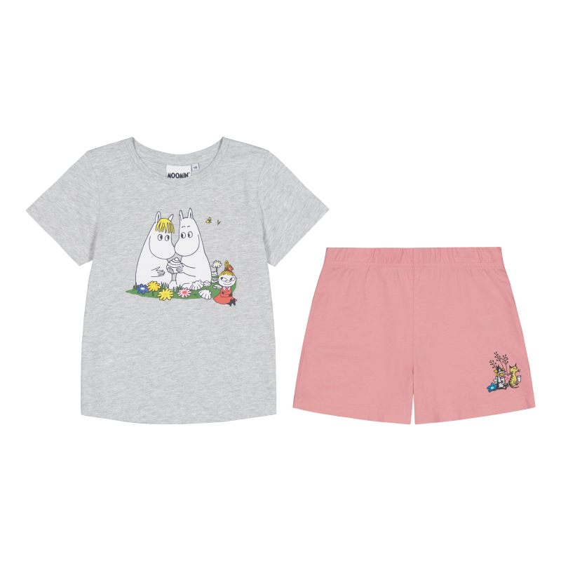 Pienten lasten shortsipyjama Muumi
