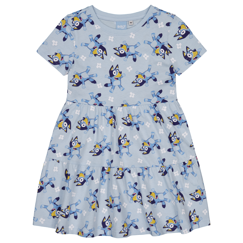 Lasten lyhythihainen mekko Bluey