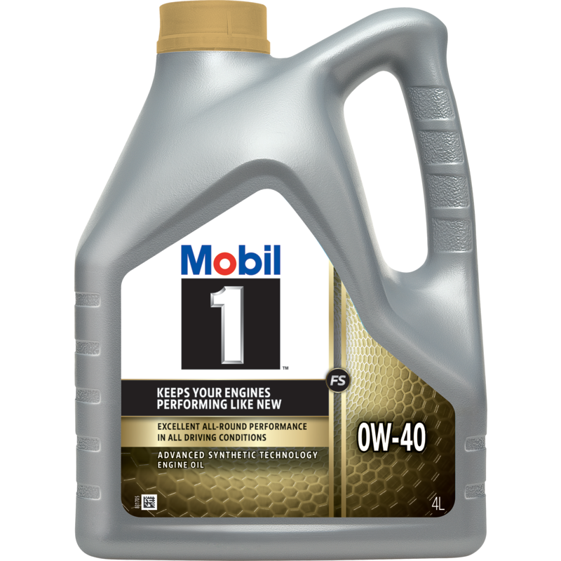 Moottoriöljy Mobil 1 FS 0W40 4 l