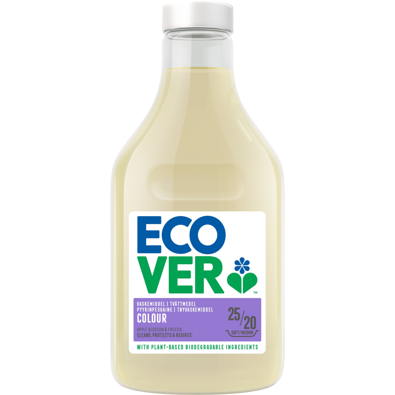 Pyykinpesunestetiiviste Ecover 1 l Kirjo Omenankukka
